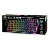 Spirit of Gamer Billentyűzet Vezeték nélküli - ELITE K70 (TKL, 85 gomb,, RGB LED,USB, anti-ghost, fekete, magyar)