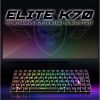 Spirit of Gamer Billentyűzet Vezeték nélküli - ELITE K70 (TKL, 85 gomb,, RGB LED,USB, anti-ghost, fekete, magyar)