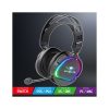 Spirit of Gamer Fejhallgató - PRO-H6 RGB Black (MultiPlatform, mikrofon, 3.5mm jack, hangerőszabályzó, 2m kábel, fekete)