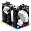 Spirit of Gamer Egér Vezeték nélküli  - ELITE-M50 White (Optikai, 8000DPI, 1000Hz, 6 programozható gomb, RGB, fehér)