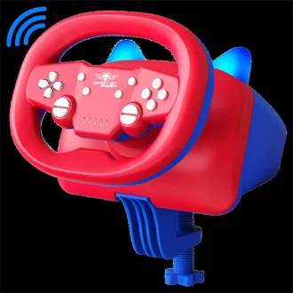   Spirit of Gamer Kormány - RACE WHEEL PRO AIR (PC/PS3/PS4/Switch/Android kompatibilis, piros/kék)