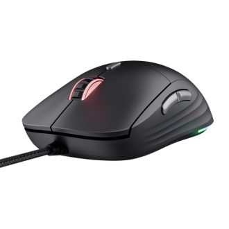   Trust Egér Gamer - GXT925 Redex II (Optikai érzékelő; 200-1000DPI; 6 gomb; RGB; fekete)