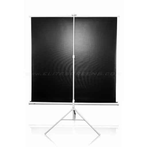 EliteScreens 99" (1:1) mobil háromlábú vászon T99NWS1 (178 x 178 cm, Fehér)