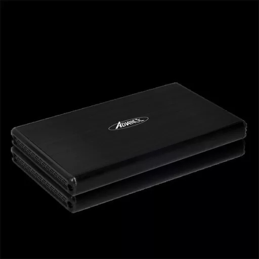Advance Külső HDD/SSD Ház 2.5" - STEELDISK 2.5" (USB-A3.0 to SATA, fekete) – Tonerklinika Debrecen