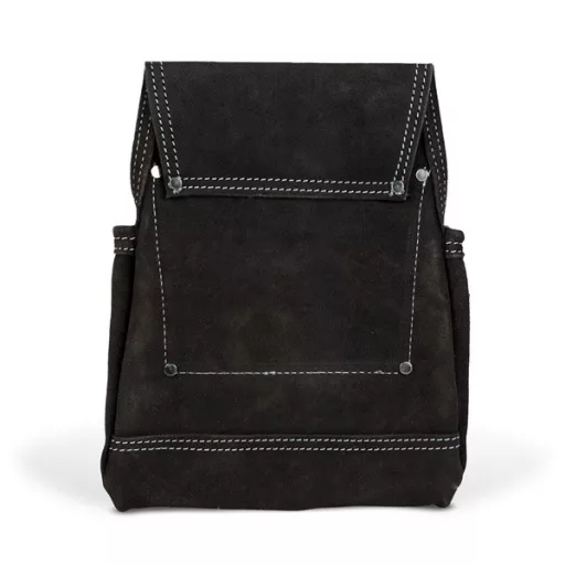 Handy bőr szerszámtartó táska - 10260A (derékövvel, Fekete)