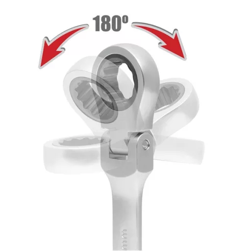 Handy Racsniskulcs készlet - 10870 (8 db-os, csuklós, 8-21mm)