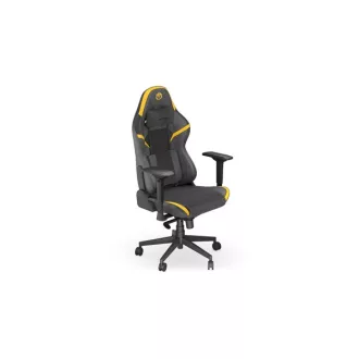   Endorfy Gaming szék - Scrim YL (PU bőr, 120 kg, sárga-fekete)