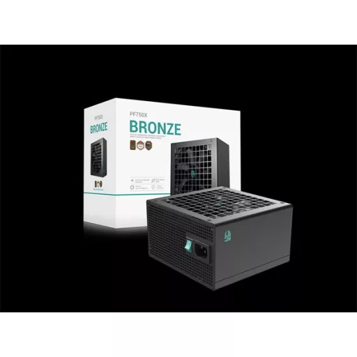 DeepCool Tápegység 750W - Gamerstorm PF750X (80 Plus Bronze, Aktív PFC, 12cm)