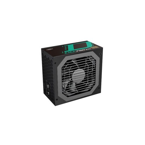 DeepCool Tápegység 750W - DQ750-M-V2L EU (80 Plus Gold, Aktív PFC, Full Moduláris, 12cm)