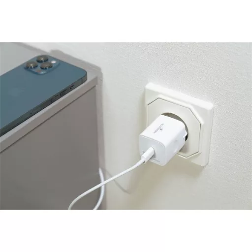Bluestork Hálózati töltő - PW-20-C (USB-C, 20W, fehér)