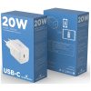 Bluestork Hálózati töltő - PW-NB-20-C (USB-C, 20W, fehér)