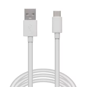   Delight kábel - USB-C töltőkábel (USB-C apa be-/kimenet; 1m, fehér)