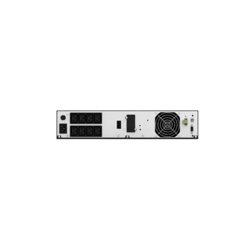 NJOY Szünetmentes 1000VA - Aster 1K (8x IEC C13, On-line, RS232, USB, szoftver, LCD kijelző, 2U rack)