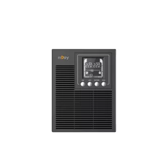   NJOY Szünetmentes  1000VA - Echo Pro 1000 (3 Schuko, RS-232, On-line, szinuszhullám, generátor támogatás, fekete)