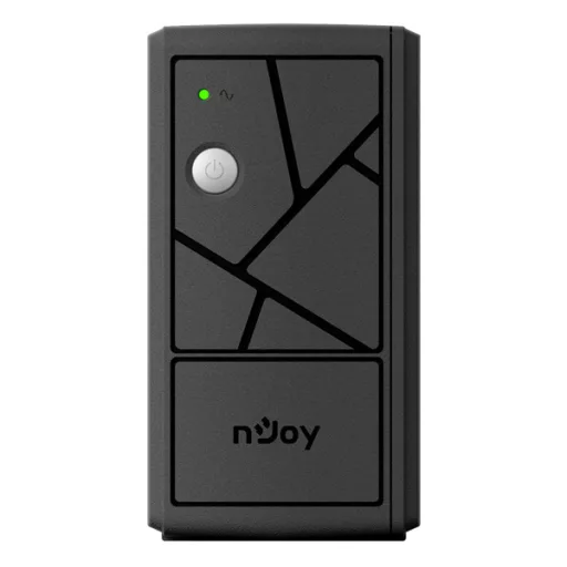 NJOY Szünetmentes  800VA - Keen 800 (2 Schuko, line-interaktív, RJ11/45 vonalvédelem, fekete)