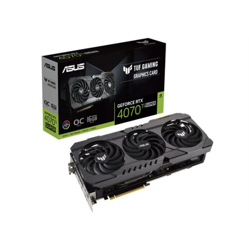 Asus Videokártya - nVidia TUF-RTX4070TIS-O16G-OG-GAMING (16384MB, GDDR6X, 2640/21000 Mhz, 256bit, 2xHDMI, 3xDP)