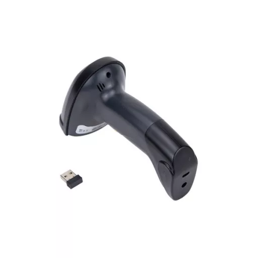 Equip Asztali Vonalkód olvasó - 351029 (2D, állványal, vezeték nélküli: 2,4 Ghz+Bluetooth, fekete)