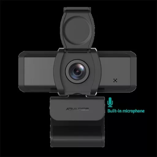 Advance Webkamera - WEB-HD105 (1920x1080 képpont, 30 FPS, USB 2.0, univerzális csipesz, mikrofon)