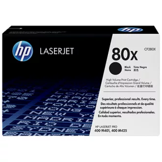 HP CF280X Toner Black 6.900 oldal kapacitás No.80X – Tonerklinika Debrecen