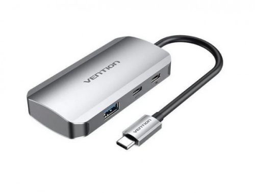 Vention USB-C -> HDMI/3*USB3.0/RJ45/TF/SD/PD , konverter