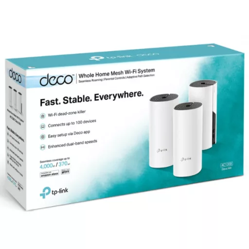 TP-LINK MESH DECO M4 (2-PACK) AC1200 Whole Home WiFi System