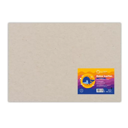 Dekor karton 2 oldalas 50x70 cm, 200g 25ív/csomag, Bluering® fekete – Tonerklinika Debrecen
