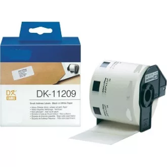 Utángyártott BROTHER DK11209 etikett 62mm x 29 mm WHITE 800db IK – Tonerklinika Debrecen