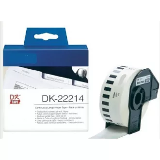 Utángyártott BROTHER DK22214 papírszalag 12mm x 30,48m – Tonerklinika Debrecen
