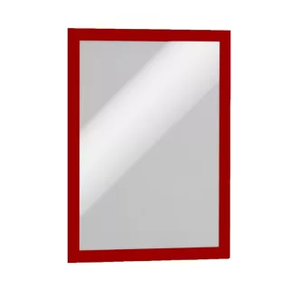 Infókeret A4, XXL csomag, 10 db/doboz, Durable Duraframe® piros – Tonerklinika Debrecen