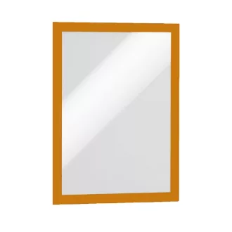 Infókeret A4, XXL csomag, 10 db/doboz, Durable Duraframe® narancssárga – Tonerklinika Debrecen