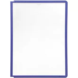 Bemutatótábla panel, A4, 5 db/csomag, Durable Sherpa lila – Tonerklinika Debrecen
