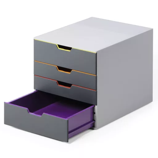 Fiókos irattároló, 4 fiókkal, Durable Varicolor® 4 – Tonerklinika Debrecen