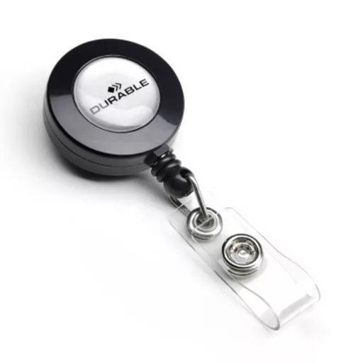 Névjegykártyatartó kihúzható patentos, Durable fekete – Tonerklinika Debrecen