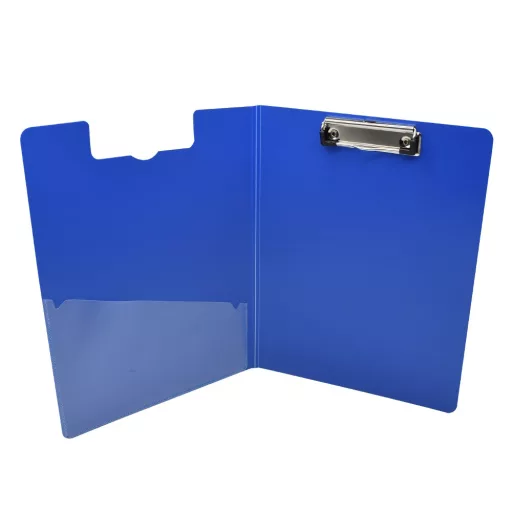 Felírótábla fedeles extra merev A4, PP Bluering® kék – Tonerklinika Debrecen