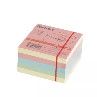 Jegyzettömb öntapadó, 75x75mm, 450lap, Fornax pasztell – Tonerklinika Debrecen