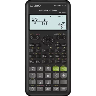 Számológép tudományos 252 funkcióss Casio FX 350ES Plus 2 fekete – Tonerklinika Debrecen