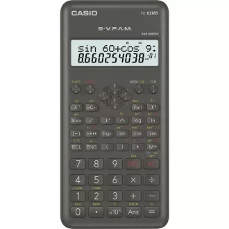Számológép tudományos 240 funkcióss Casio FX 82 MS 2E fekete – Tonerklinika Debrecen
