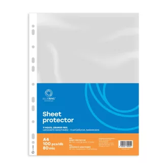 Genotherm lefűzhető, A4, 80 micron narancsos Bluering® 100 db/csomag, – Tonerklinika Debrecen