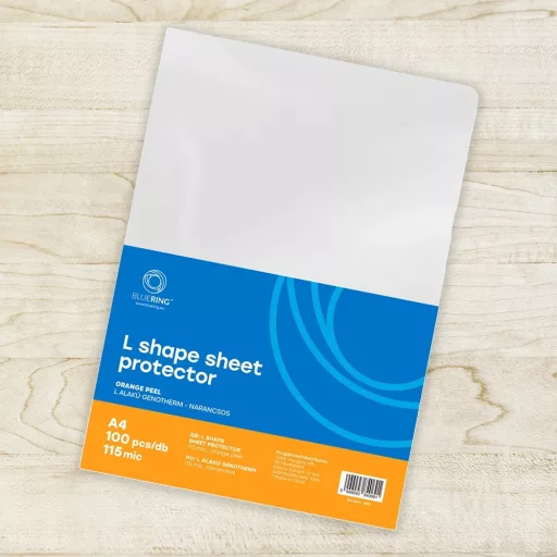 Genotherm 'L' A4, 115 micron narancsos Bluering® 100 db/csomag, – Tonerklinika Debrecen