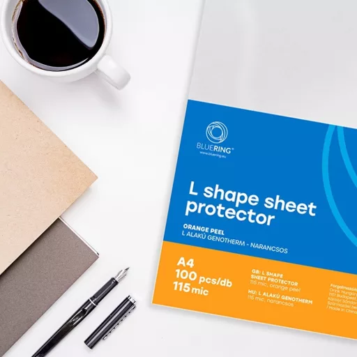 Genotherm 'L' A4, 115 micron narancsos Bluering® 100 db/csomag, – Tonerklinika Debrecen