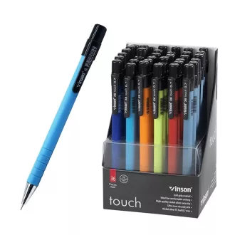Golyóstoll nyomógombos gumírozott test Vinson X6 vegyes display 36 db – Tonerklinika Debrecen