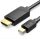 Vention mini Displayport -> HDMI, (fekete), 2m, kábel