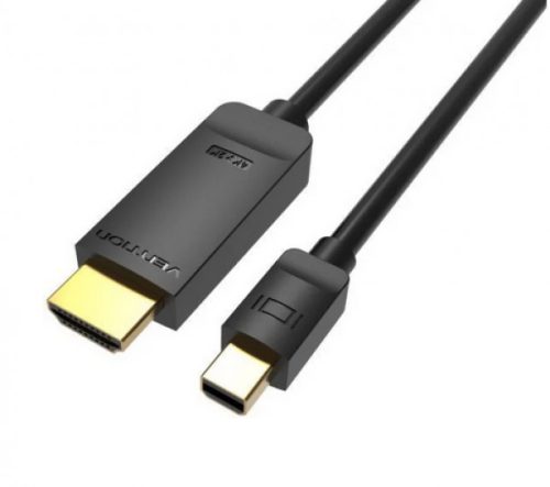 Vention mini DisplayPort -> HDMI , (4K, fekete), 1,5m, kábel