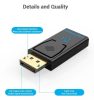 Vention DisplayPort/M -> HDMI/F, (4K,aranyozott), adapter