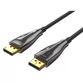   Vention Displayport/M -> Displayport/M  (8K, optikai, fekete), 5m, kábel