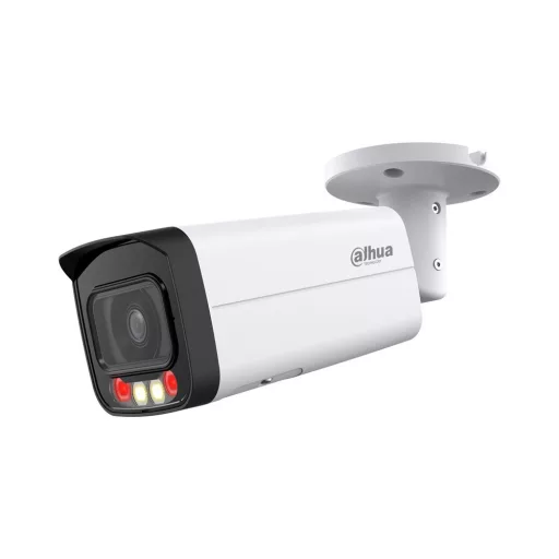 Dahua IPC-HFW2449T-AS-IL-0360B kültéri, 4MP, WizSense, fix 3,6mm, IR60m/Láthatófény 50m, FullColor, Hibrid megvilágítású IP csőkamera