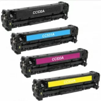 Utángyártott HP CC531A/CF381A/CE411A Toner Cyan 2.800 oldal kapacitás DIAMOND (New Build) – Tonerklinika Debrecen