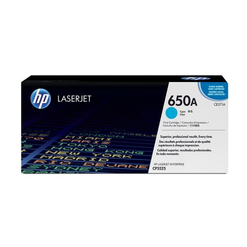 Hp CE271A toner cyan ORIGINAL (650A)