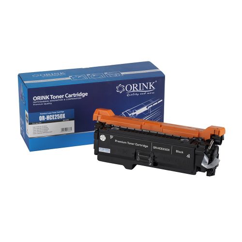 Utángyártott Hp CE250X/CE400X toner black ORINK