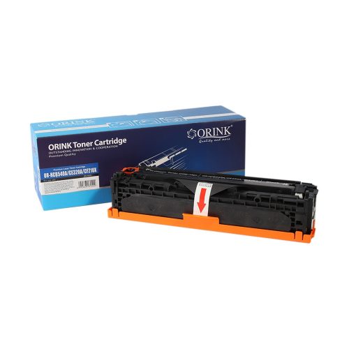 Utángyártott Hp CB540A/CE320A/CF210X/Canon CRG716 toner black ORINK